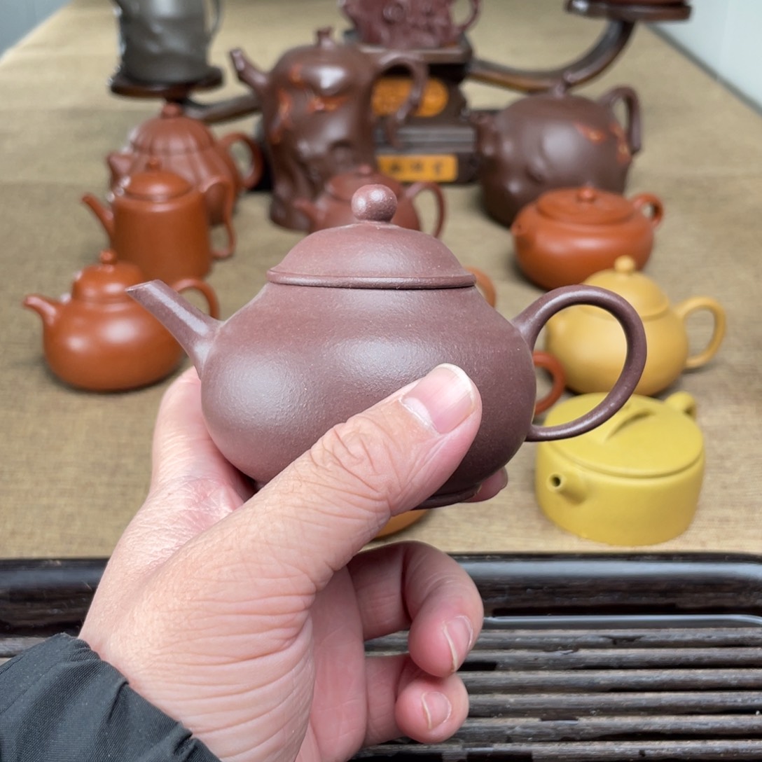 摆件紫砂才是最好的了