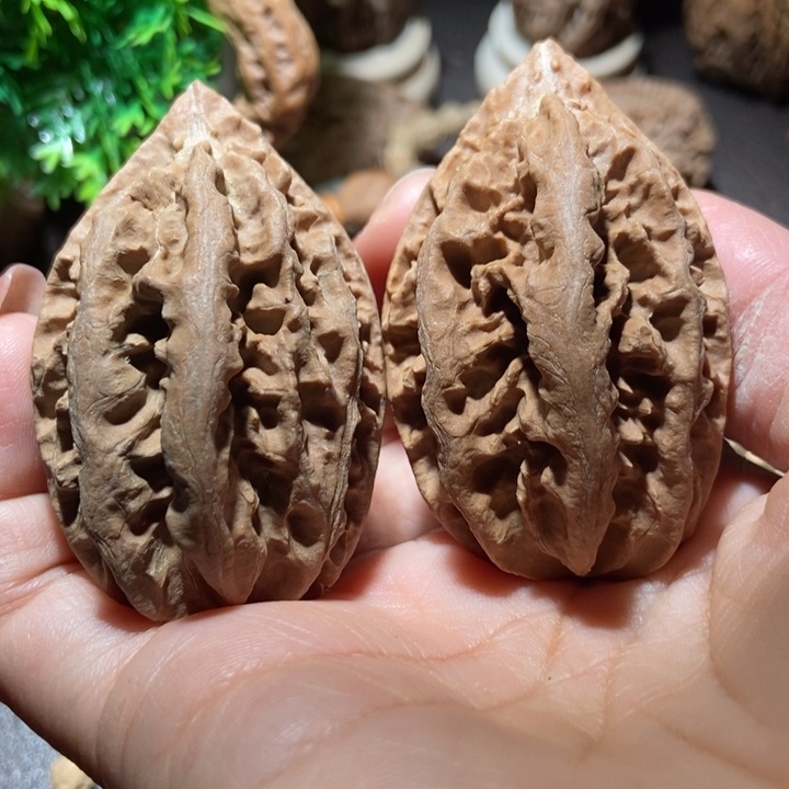 把件文玩核桃东北楸子小雪285