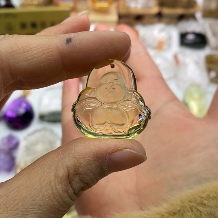 水晶颈饰未镶嵌东**雨定制