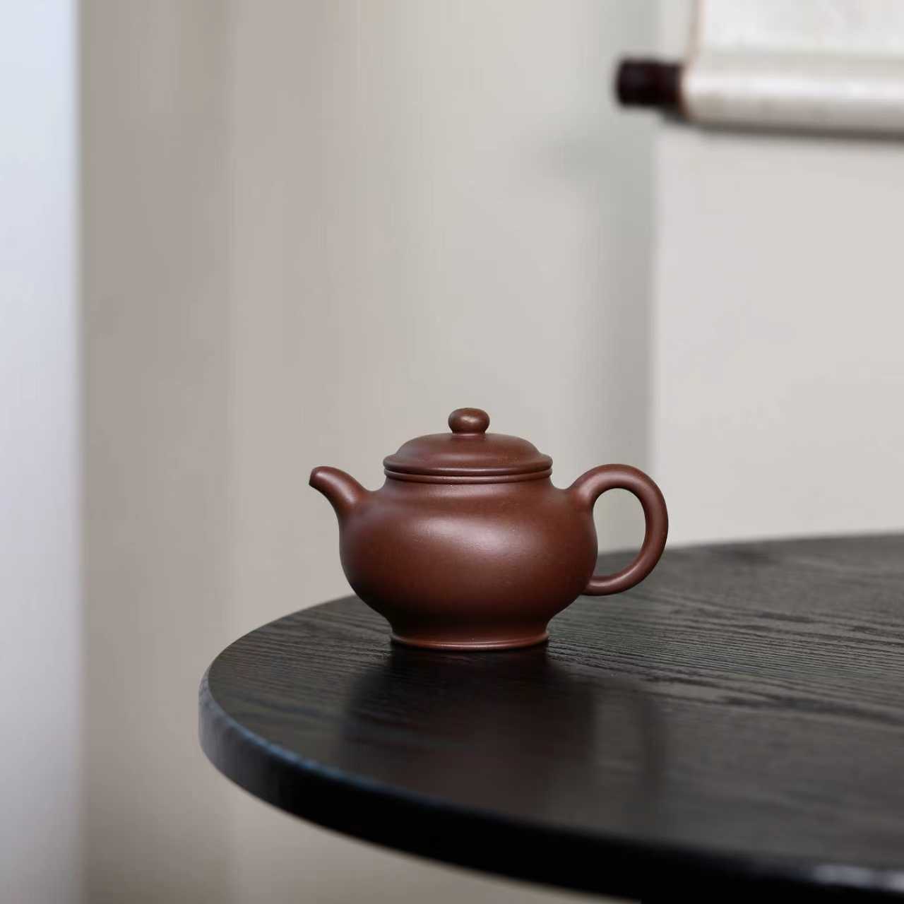 【大亨掇只】280cc 黄龙山原矿老紫泥  宜兴正品紫砂壶