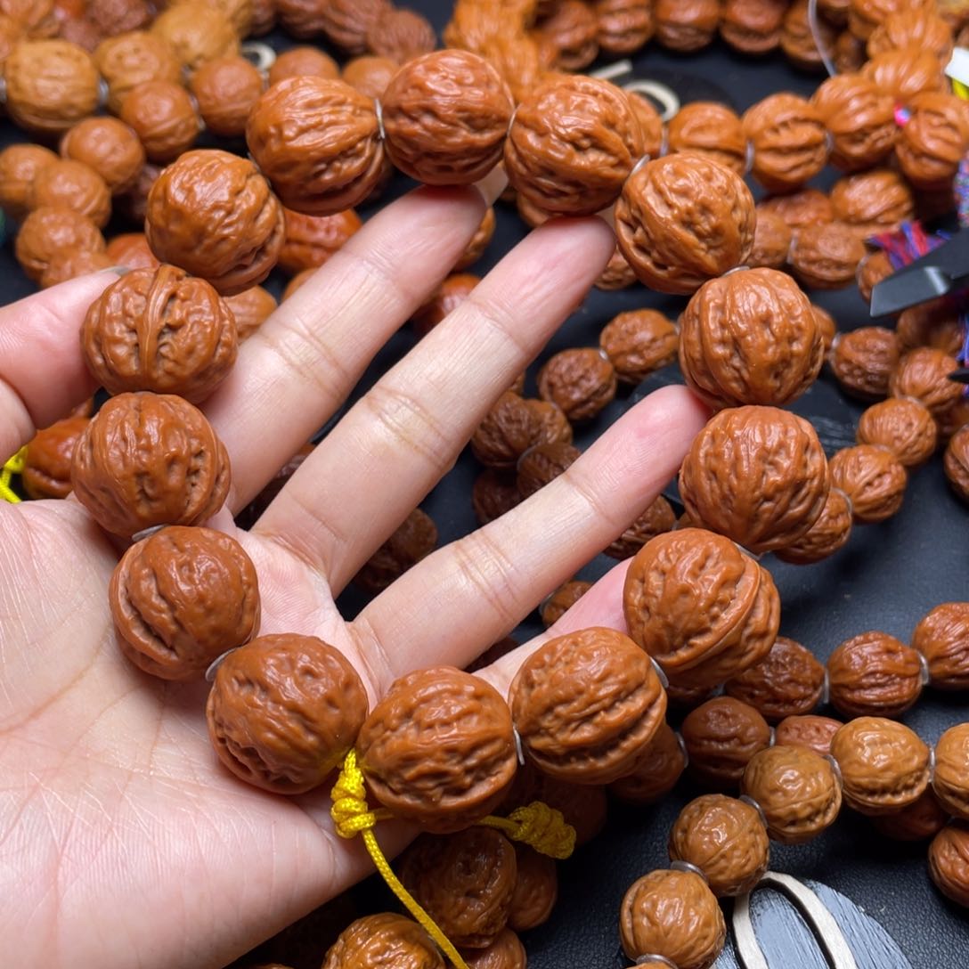 文玩核桃手串粗筋111