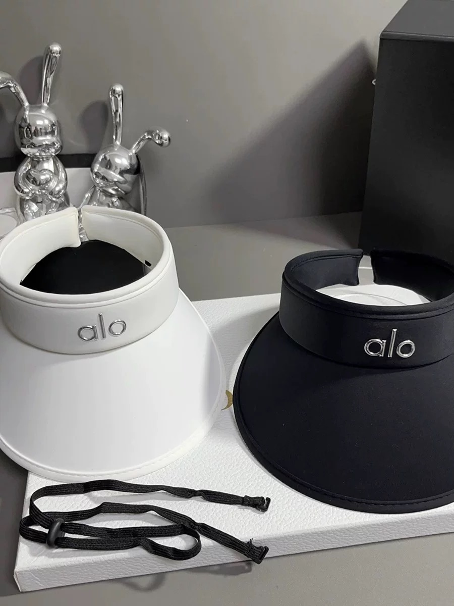 ALO夏季防晒空顶帽防紫外线太阳帽防uv跑步运动帽大檐遮脸鸭舌帽