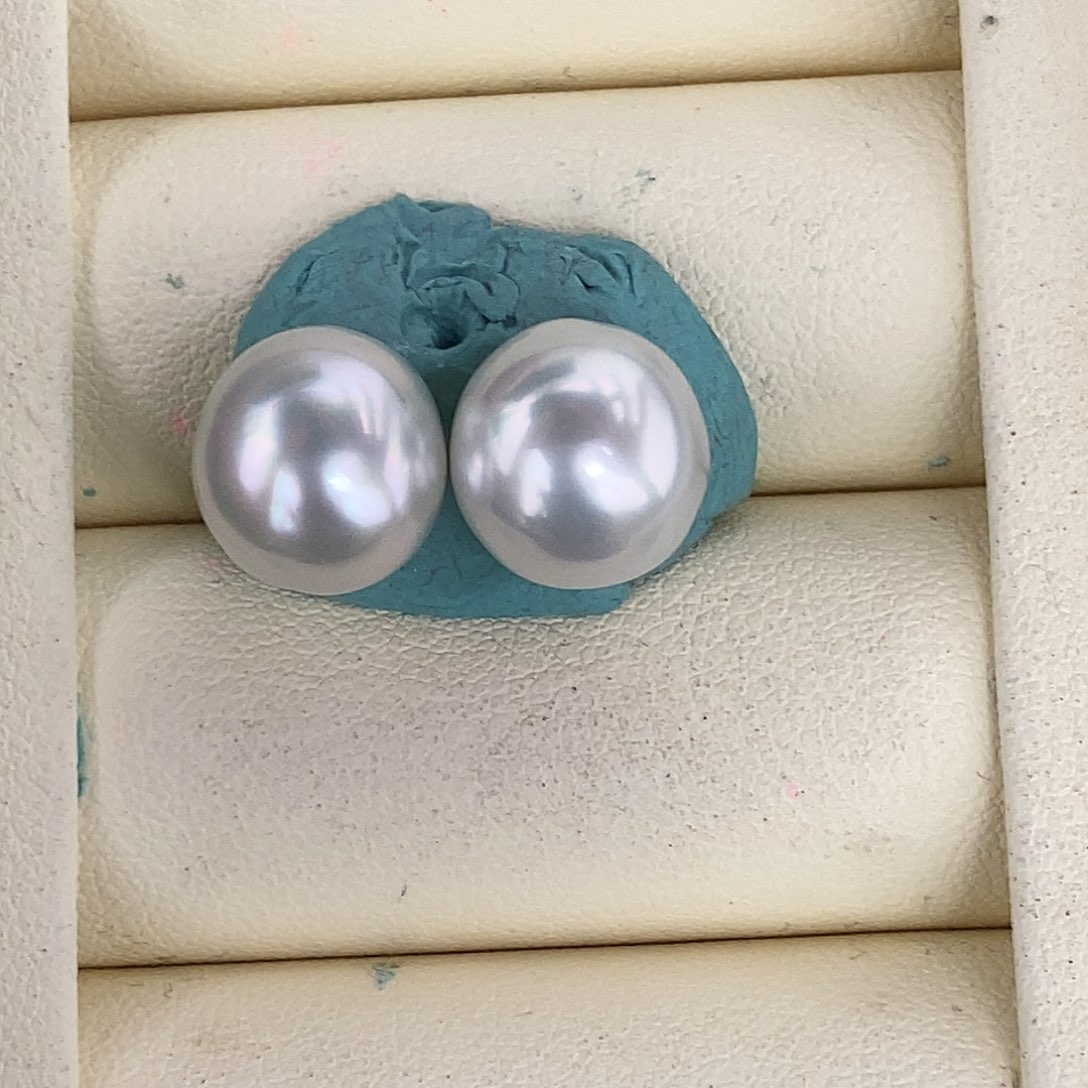 未镶嵌海水珍珠澳白裸珠极光10-11mm