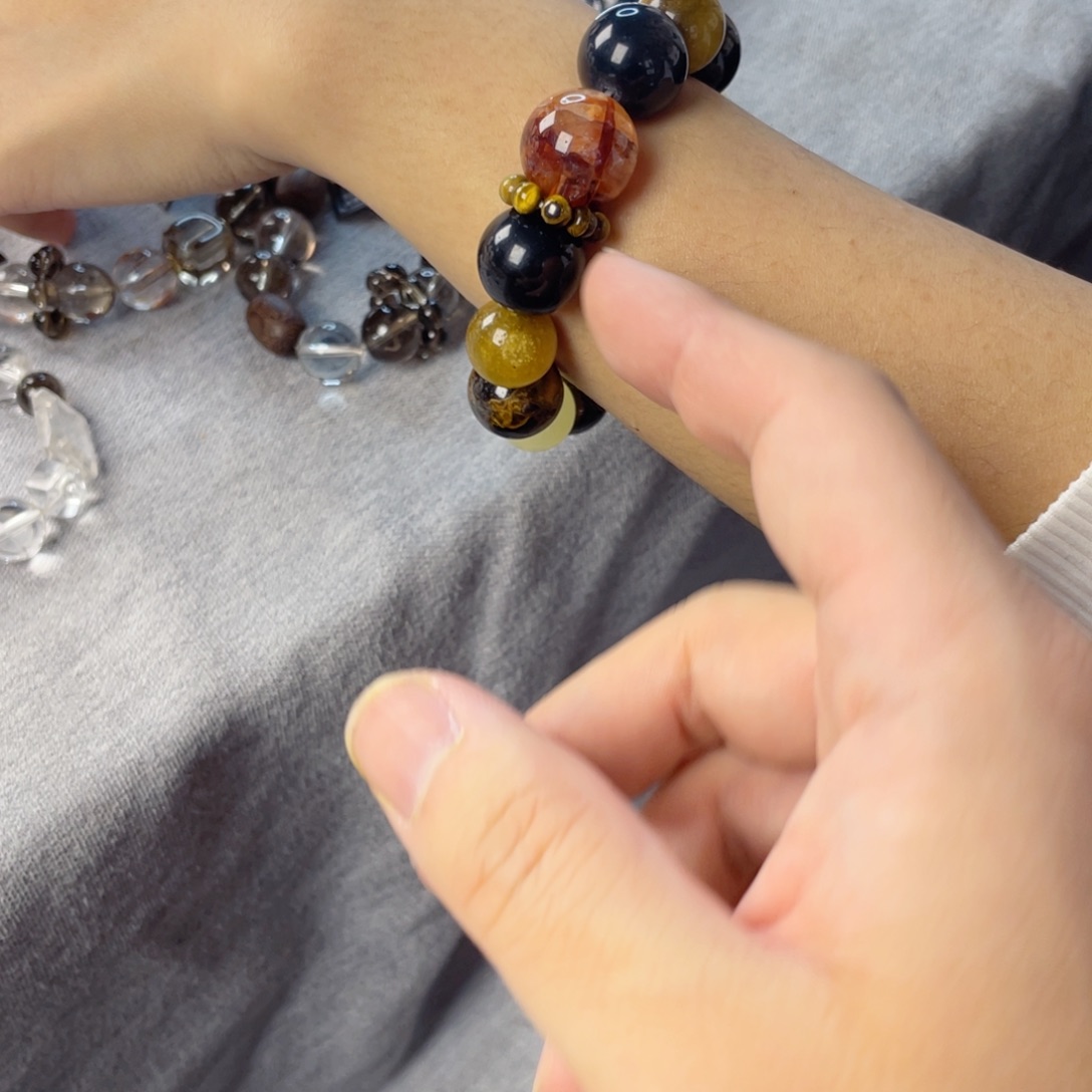 银S925镶嵌水晶手链