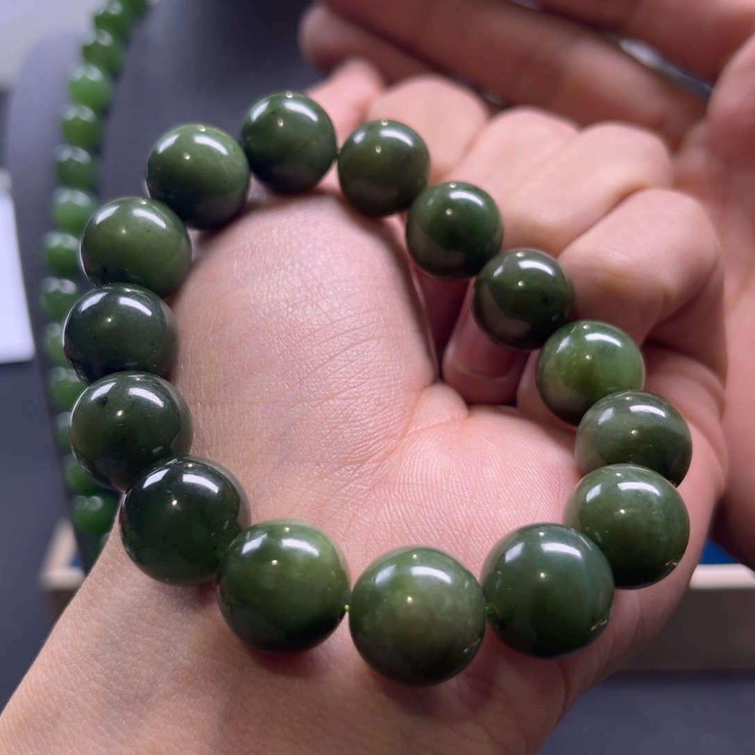 和田玉手链未镶嵌