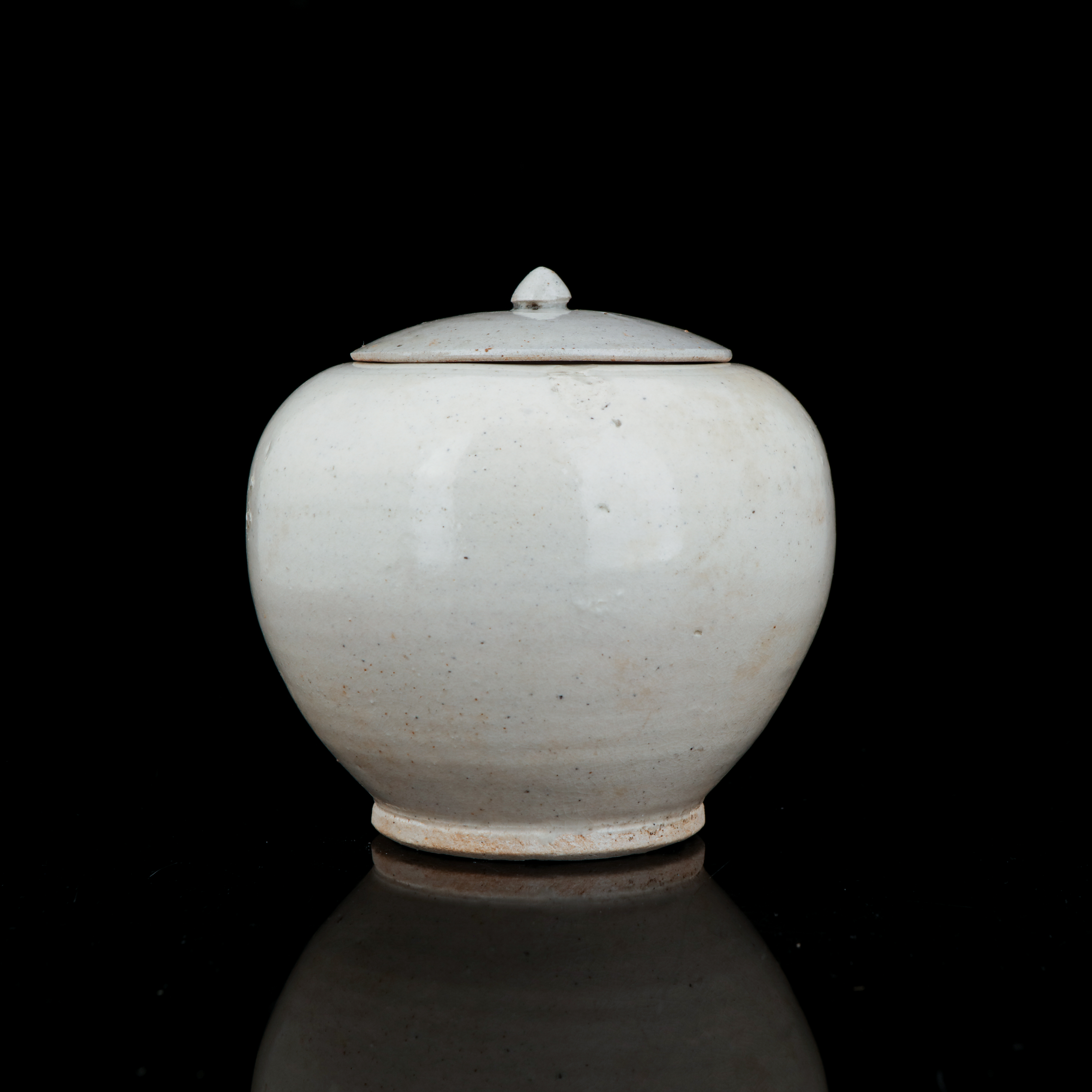 【古董拍卖】22. 白釉盖罐（红队）