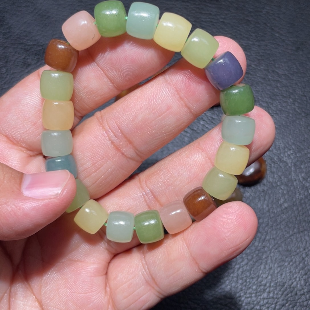 软玉未镶嵌手链玉