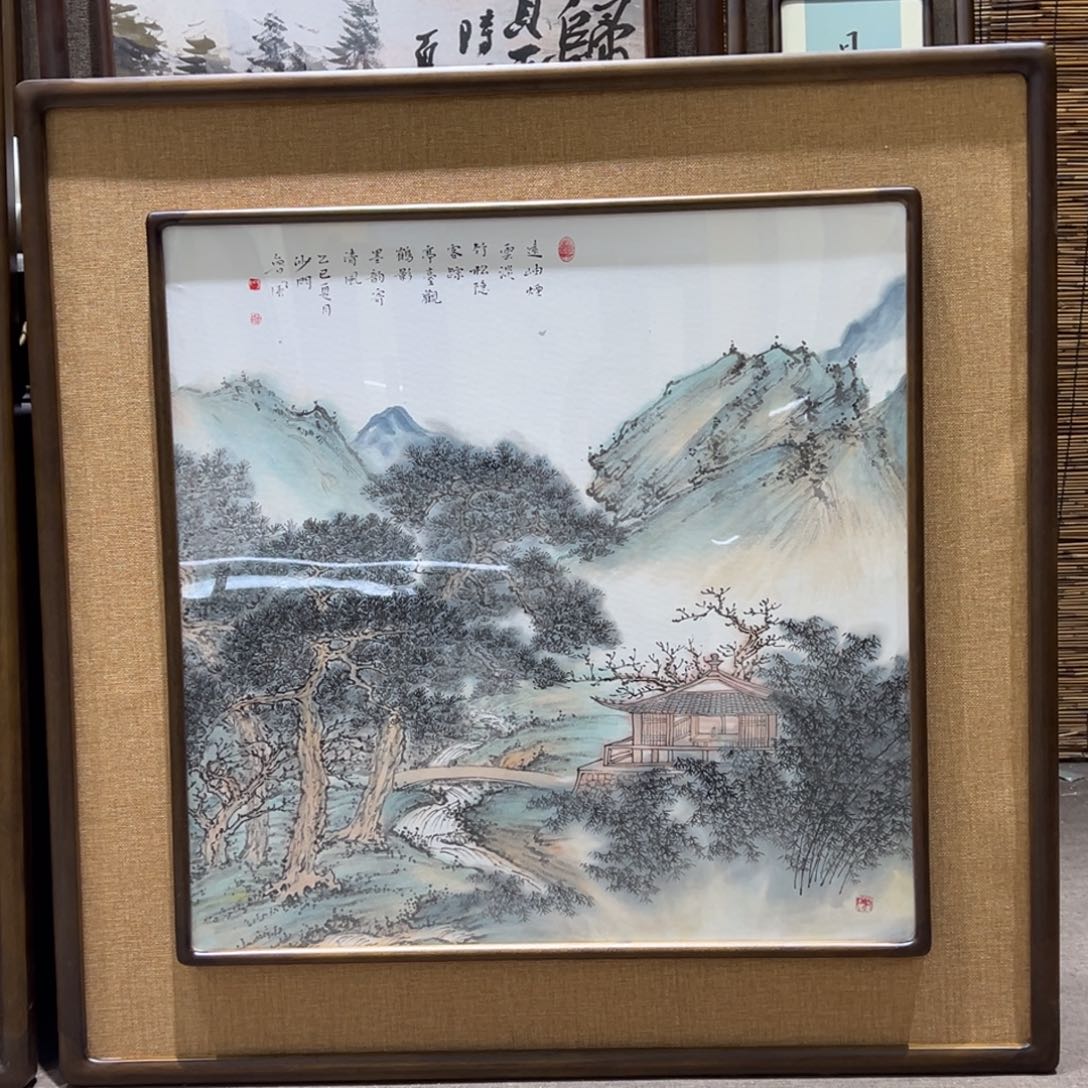 天***事国画亲笔手绘作品