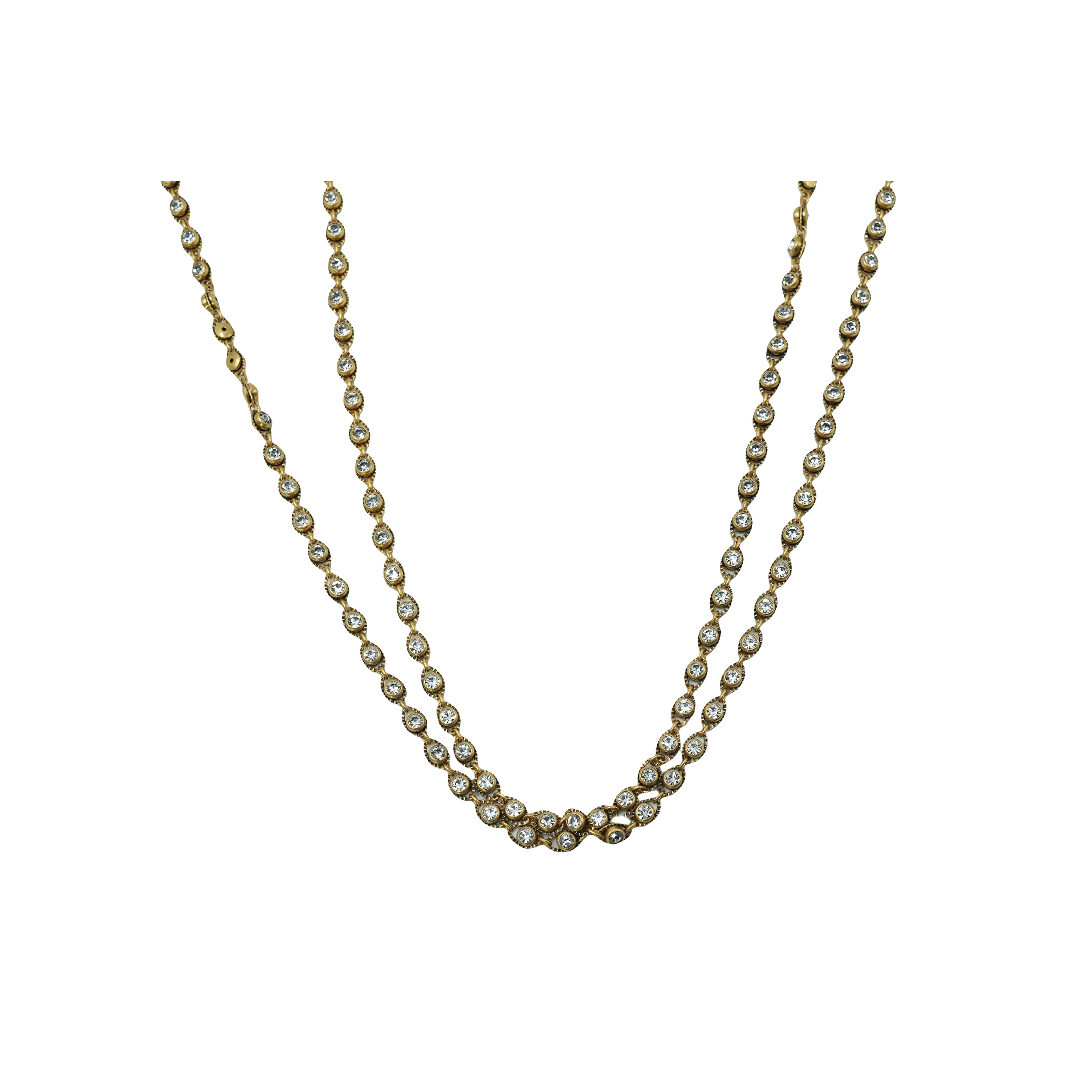 铜合金项链 设计师款项链-6446