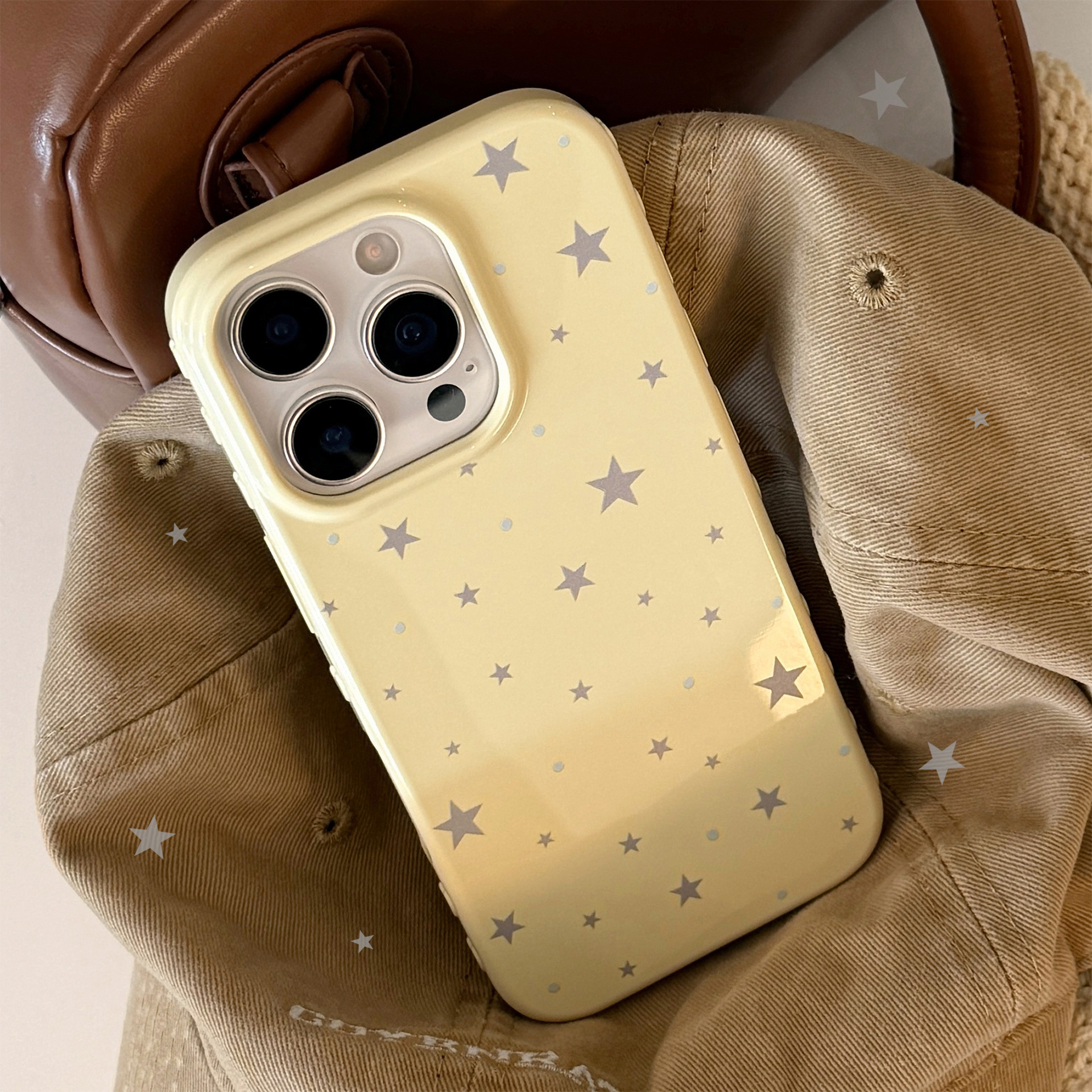 小众ins涂鸦星星苹果16pro max手机壳iphone17适用15防摔14软1312