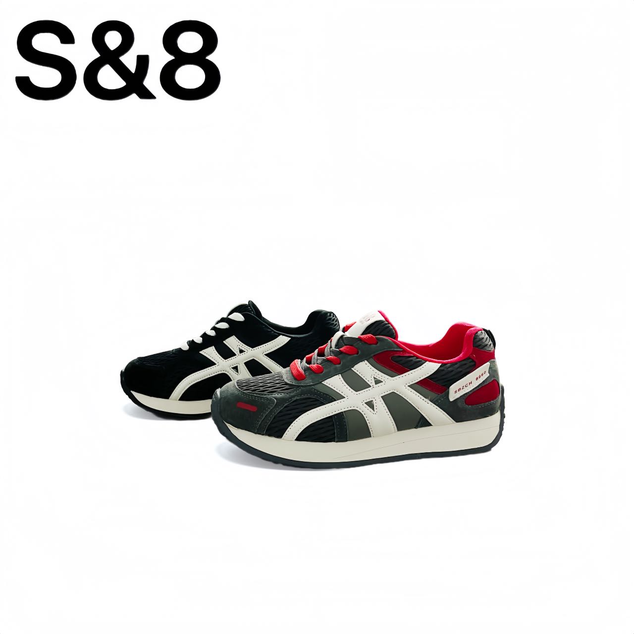 EJ188早秋款拼色休闲风秋季潮流时尚休闲鞋运动鞋时尚X008