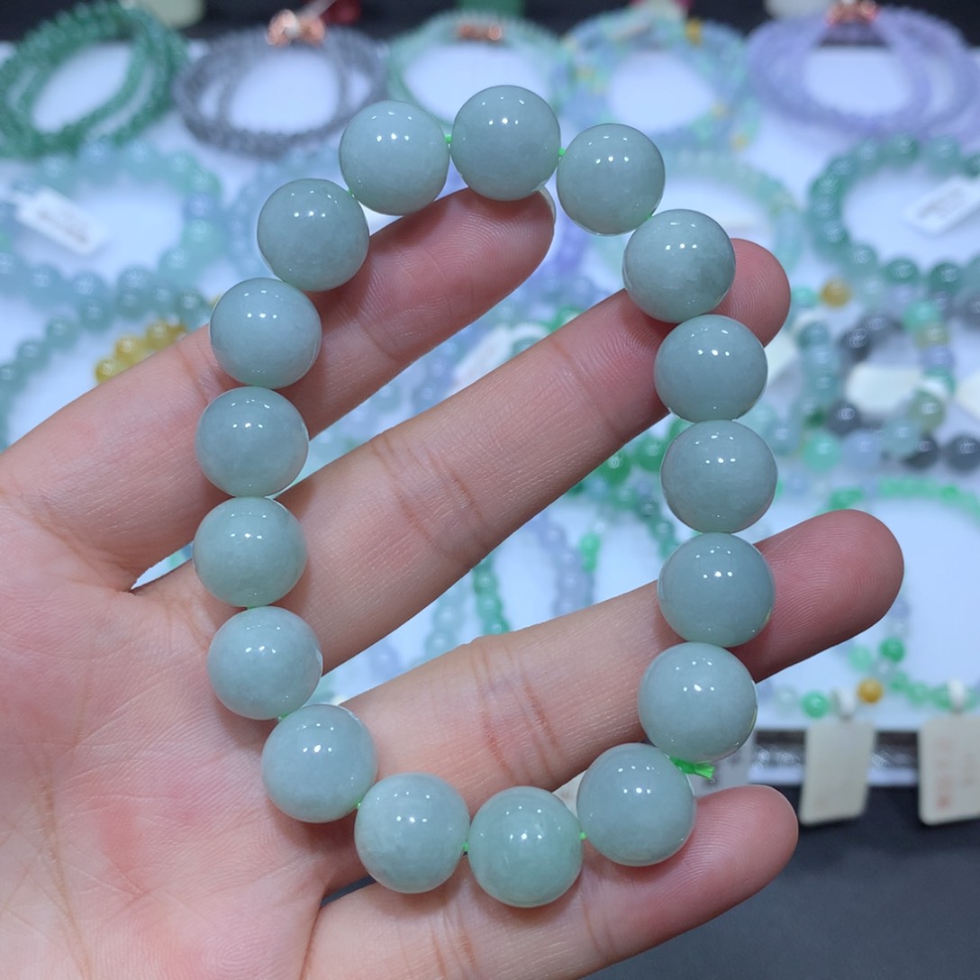 未镶嵌手链翡翠天然