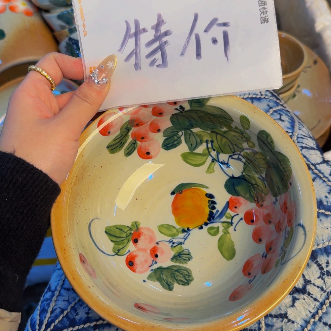 瓷片景德镇陶瓷手工手绘