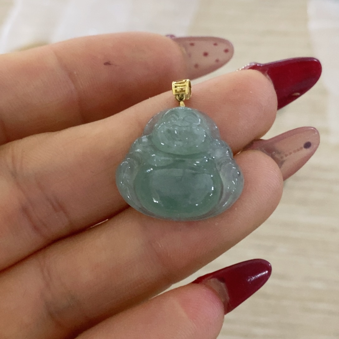 翡翠颈饰未镶嵌翡翠吊坠