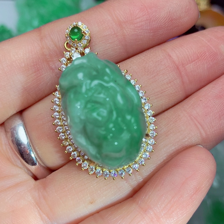 翡翠吊坠(不含链)未镶嵌