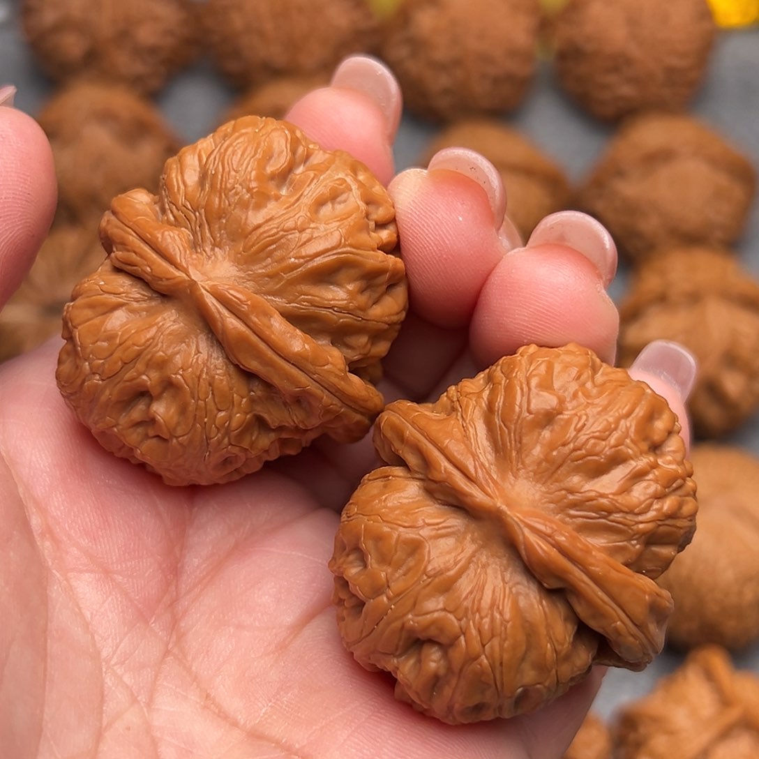 把件文玩核桃40全品毕业元宝