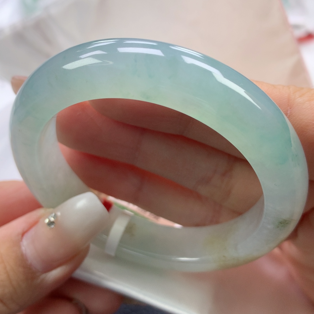 翡翠手镯未镶嵌51正