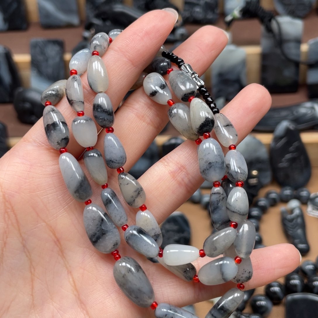 和田玉手链未镶嵌