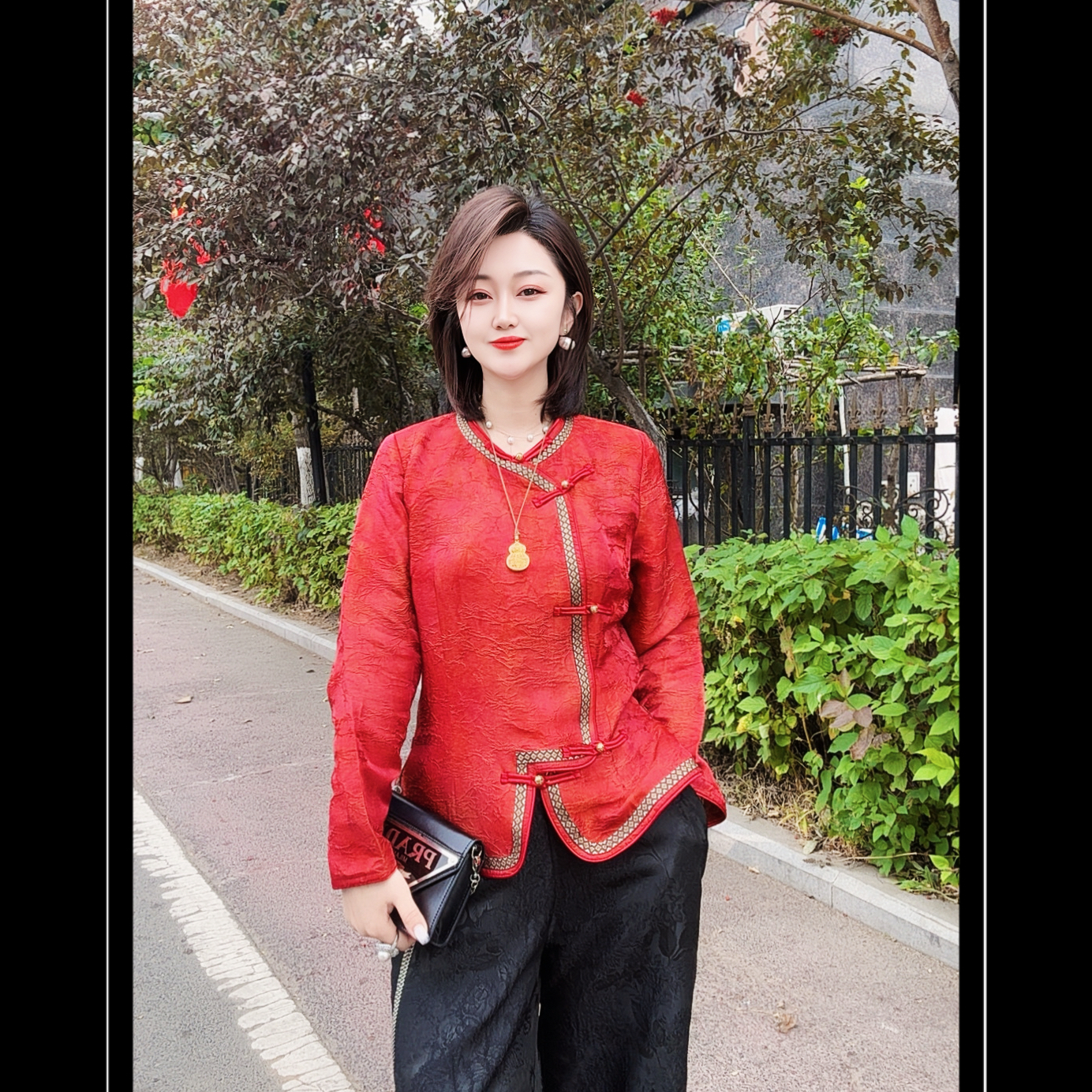 8331【佳衣恋】新中式国风时尚百搭上衣