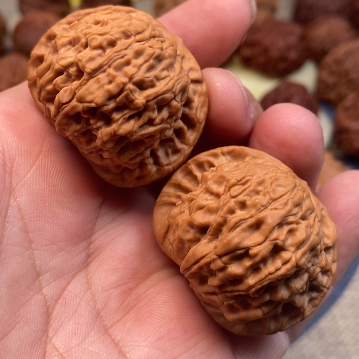 文玩核桃把件乐*熊核桃