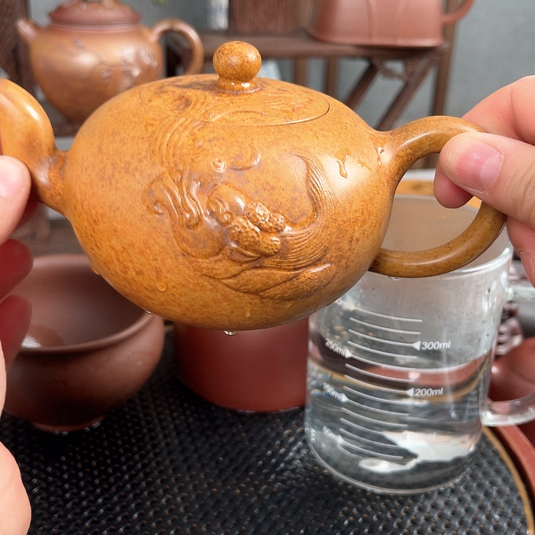 紫泥茶壶宜兴紫砂