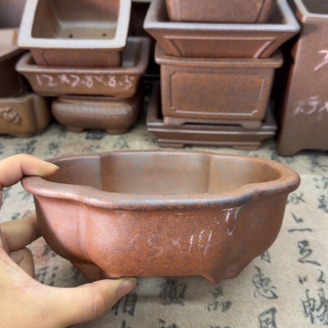 紫砂花盆40号宜兴紫砂正品18x14x5