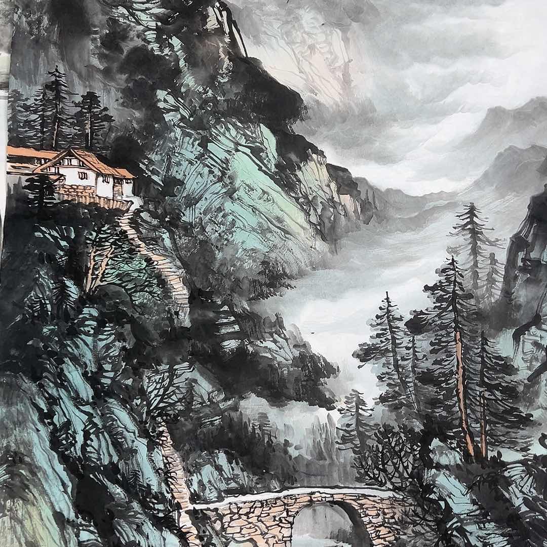绘画石庆骥国画作品