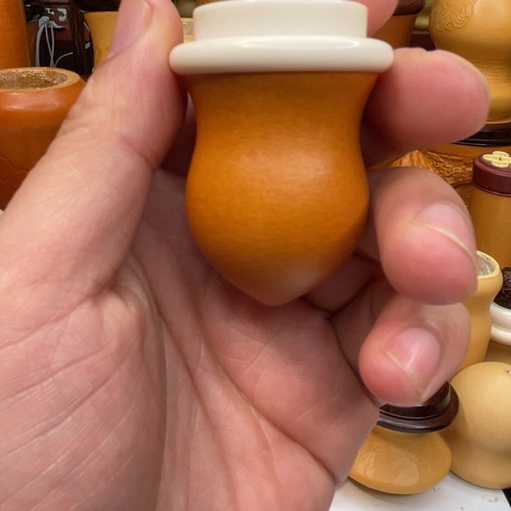 董***涛鸡心白口小竹林葫芦