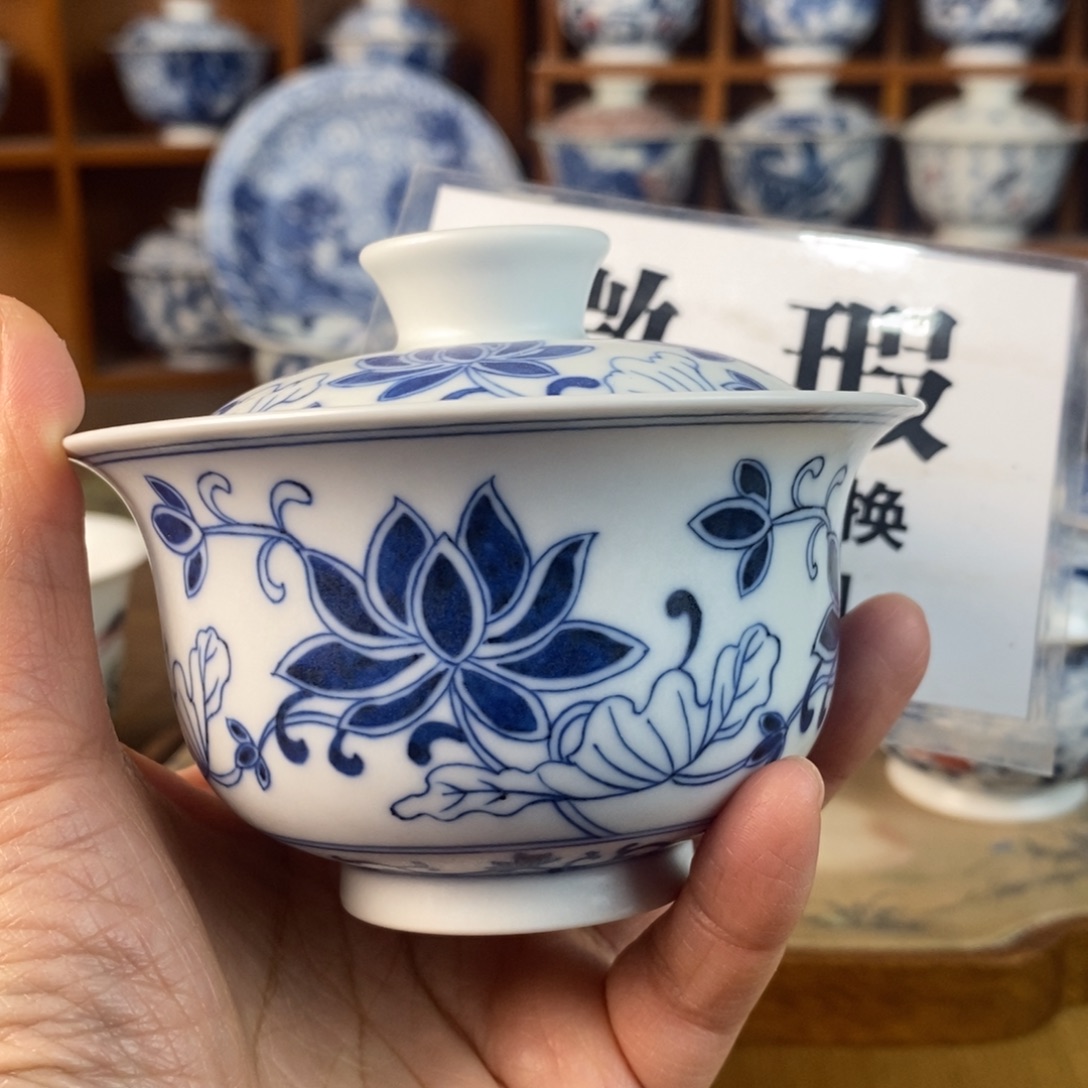 瓷片景德镇陶瓷手绘茶器876