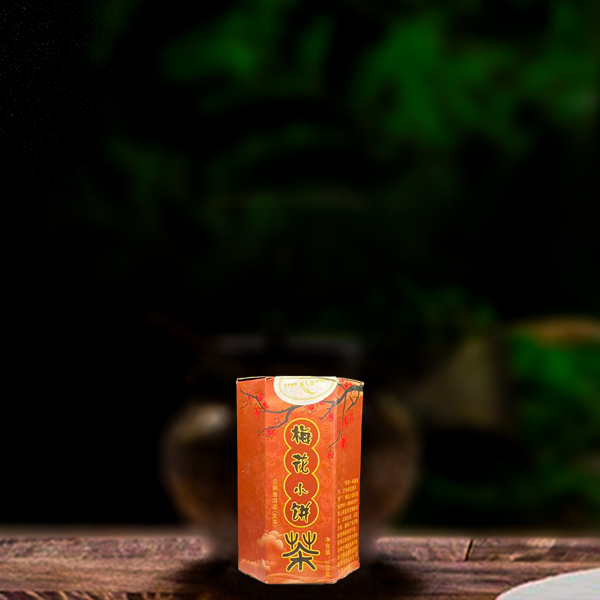 二十一年原料冰岛梅花小饼茶200g生茶（配1泡同款品鉴装）