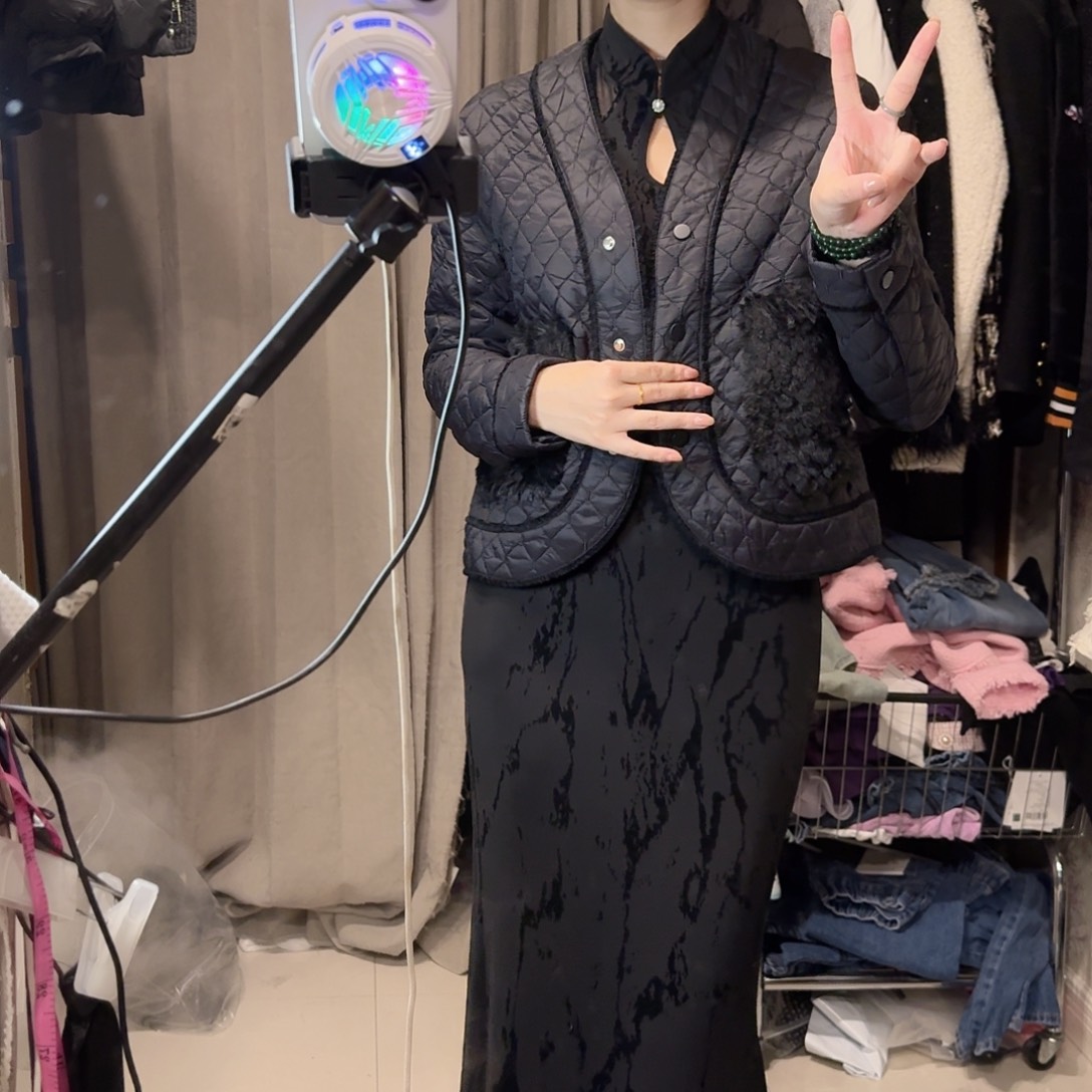 全新无暇棉服外套110斤以内