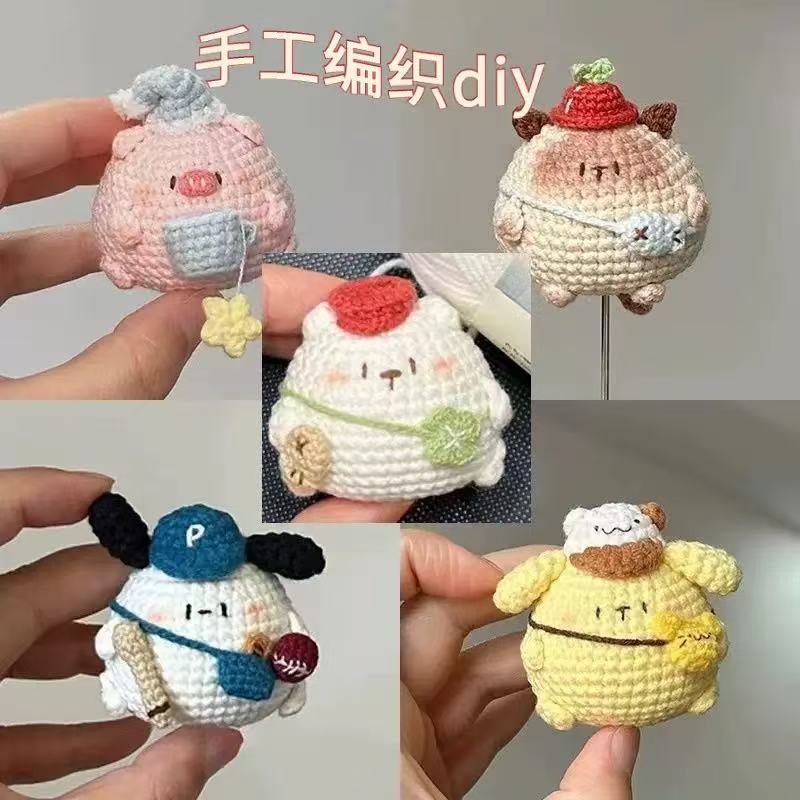 发手工毛绒挂件（随机）