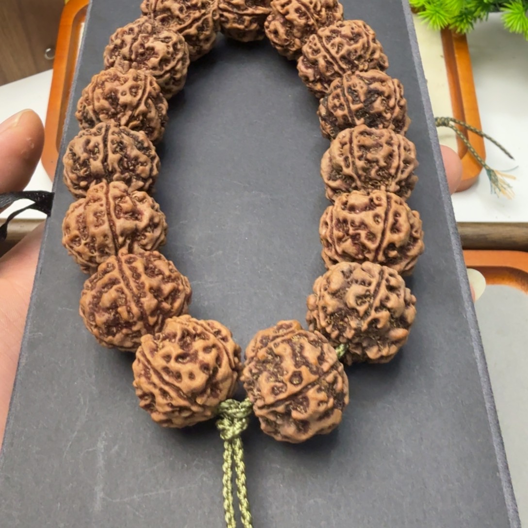 金刚菩提吊坠24➕粗筋大镂空蜂窝双龙超头定制