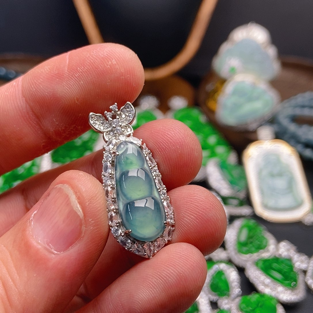 翡翠吊坠(不含链)未镶嵌736吊坠