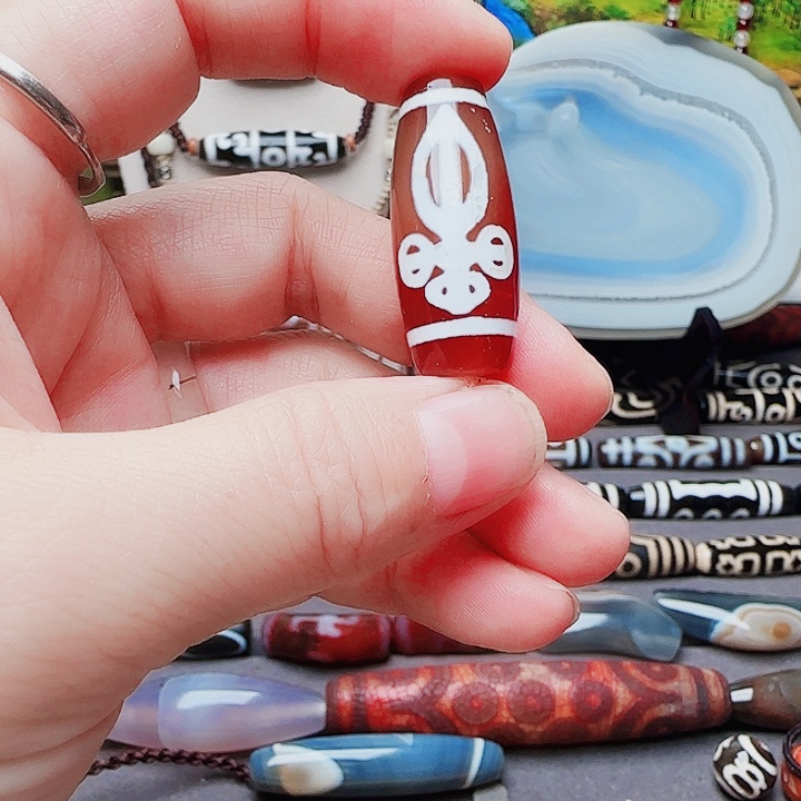 玛瑙/玉髓合金珠宝半成品