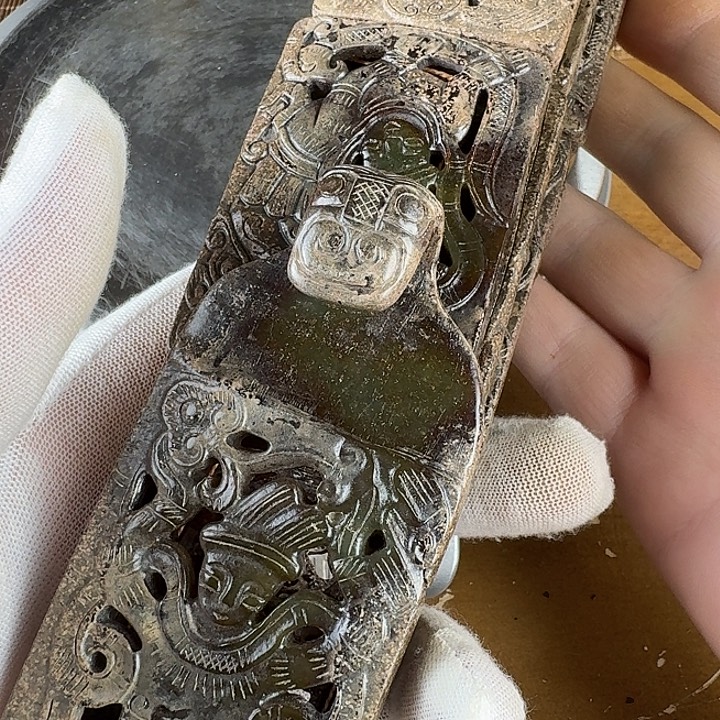 永***义和田玉未镶嵌挂件