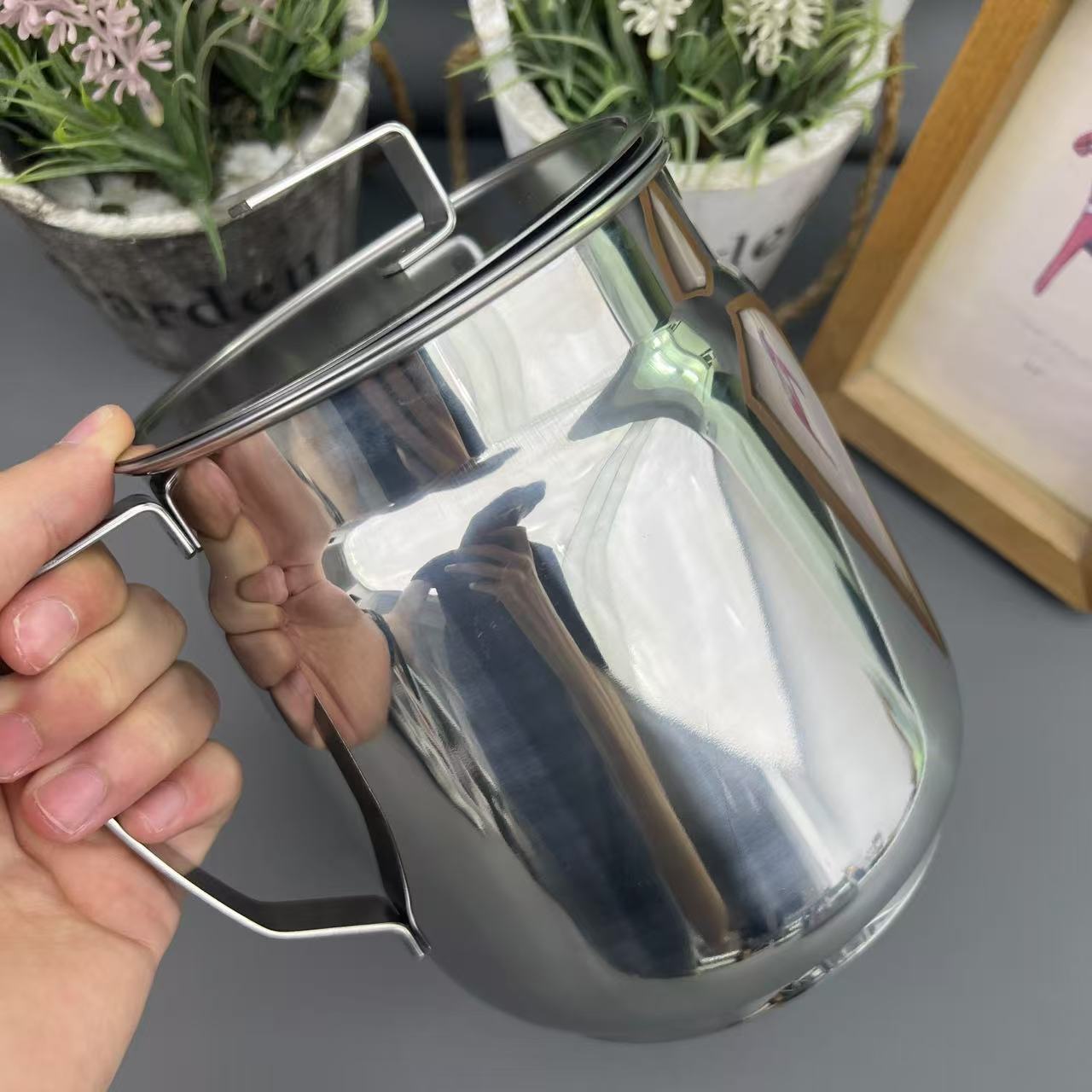 大号德国品牌全钢带滤网油壶家用厨房必备轻奢现代高级【汤家限定】