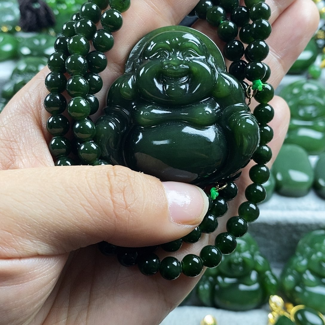 和田玉（碧玉）未镶嵌颈饰