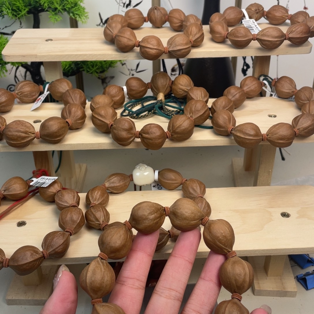 炊***子手串/手链橄榄核21*25梅林铁核