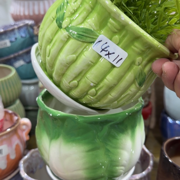 凑9块包邮，有孔，花盆