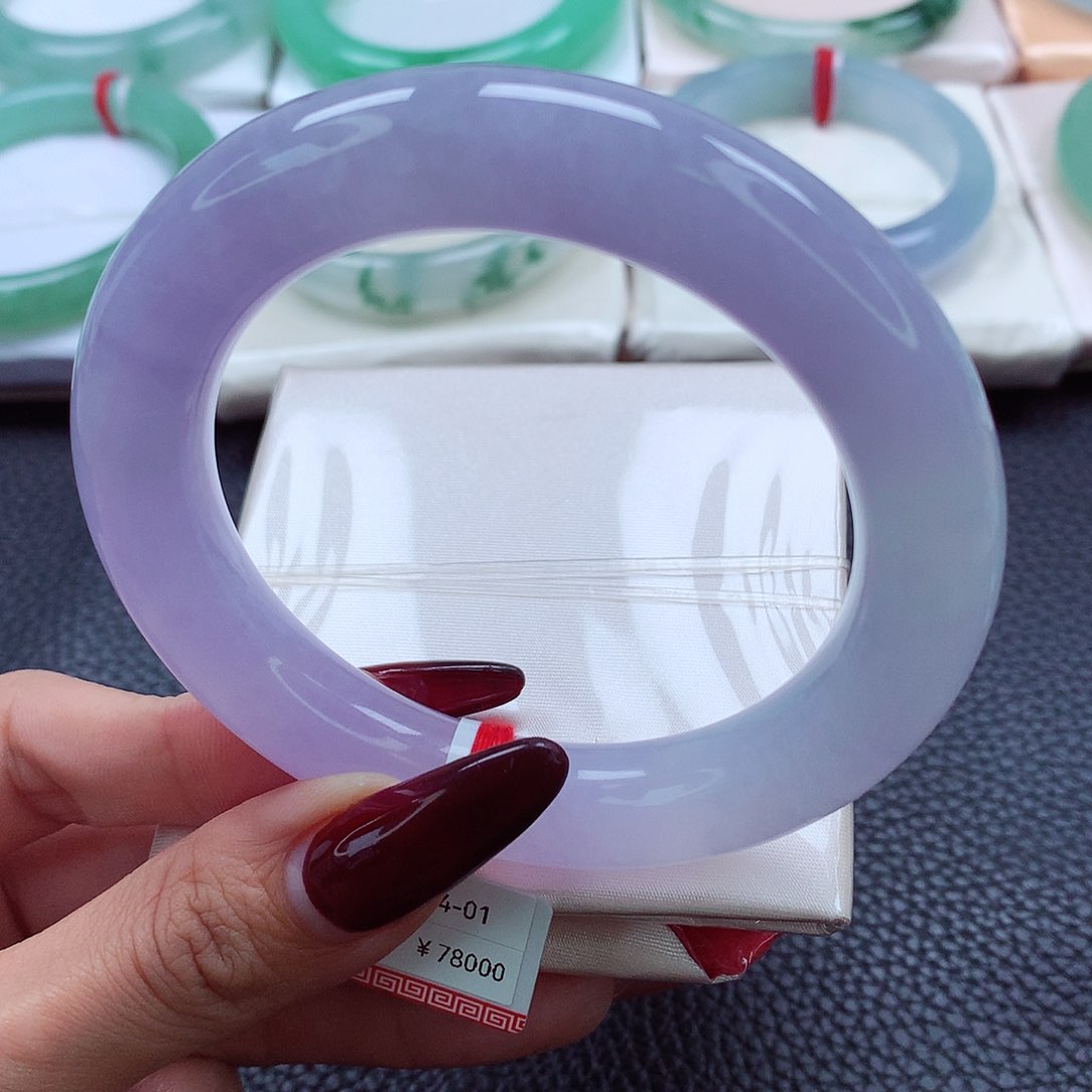 翡翠手镯未镶嵌58.59.60