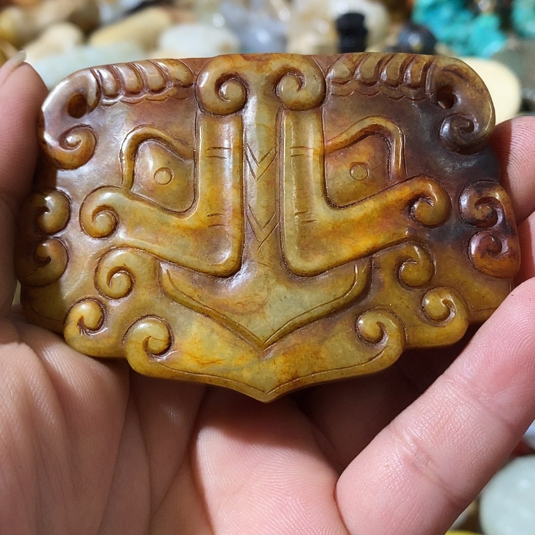 和田玉（糖玉）未镶嵌挂件