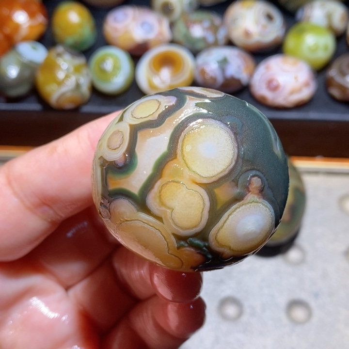 未镶嵌玛瑙/玉髓珠宝半成品121