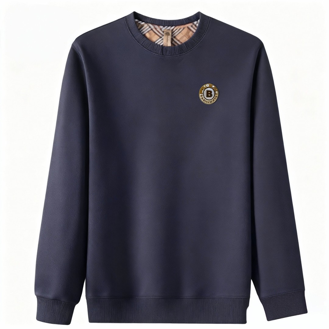 男圆领印花套头秋冬趣味潮男卫衣潮流印花秋季B883