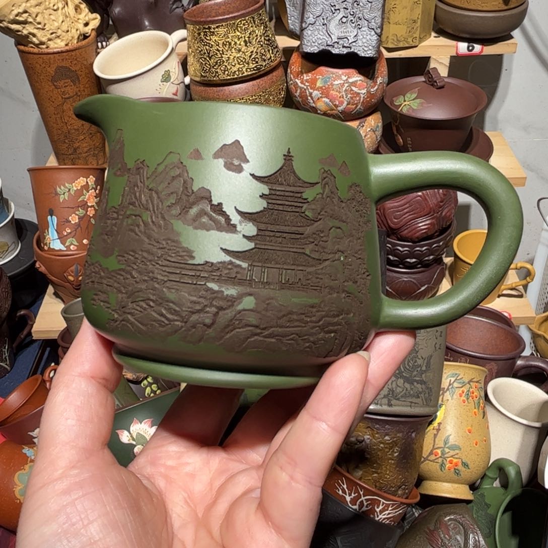 紫砂茶杯宜兴紫砂主人杯