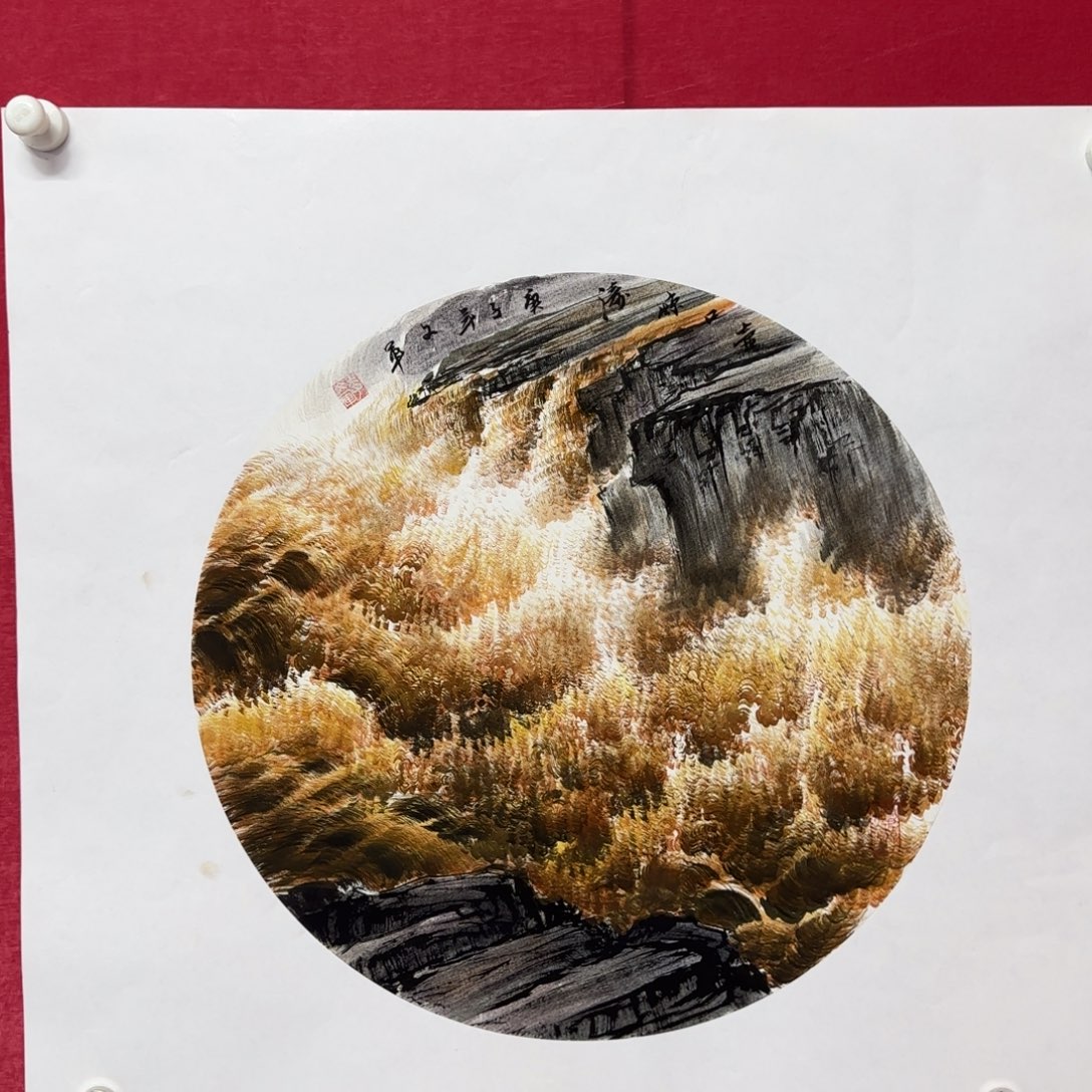 国画国画李文军教授国画精品
