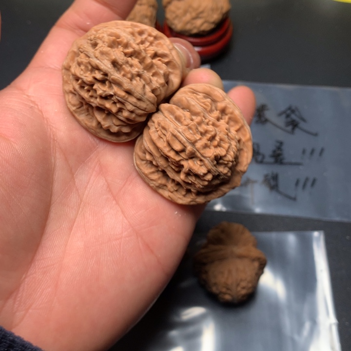 把件文玩核桃42四座楼98