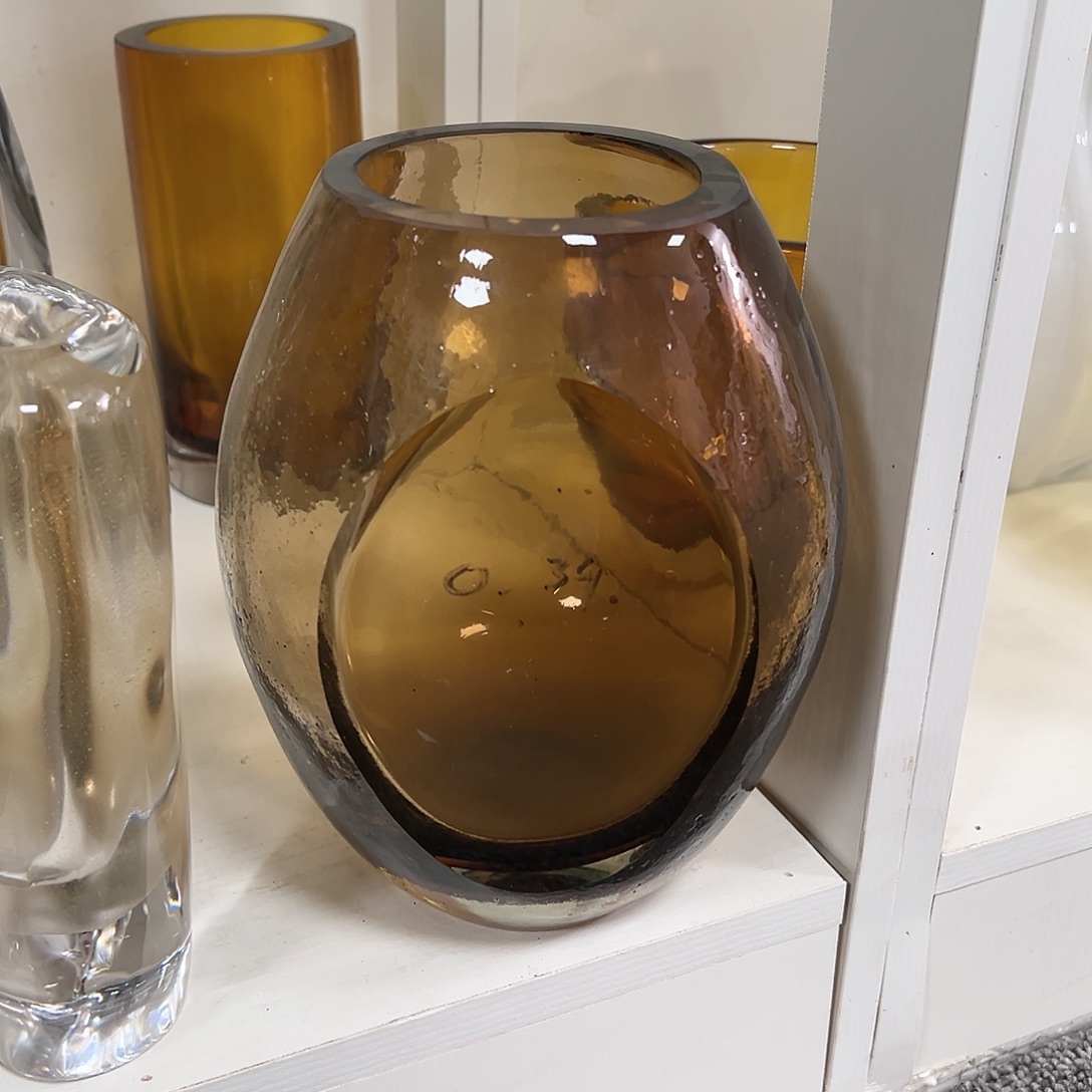 琉璃高20轻奢琉璃花器微瑕福利