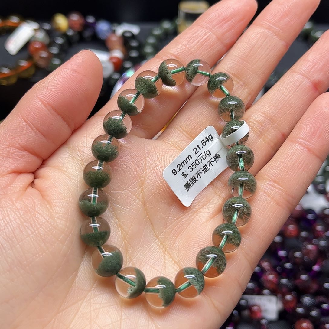 水晶手链未镶嵌大*?手链