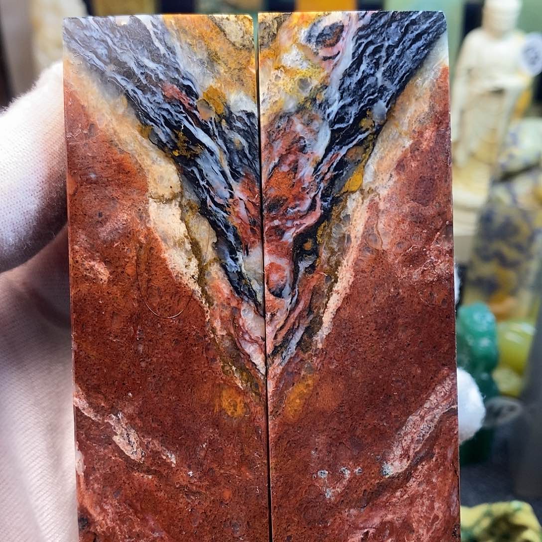 青田石篆刻艺术家的作品